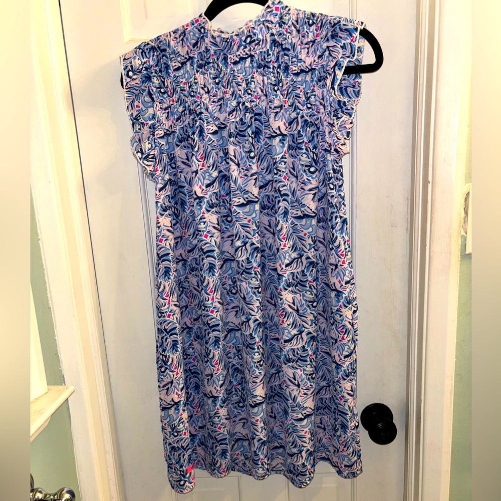 Simply Southern Leaf Collection Girls Dress with Pockets Youth Large